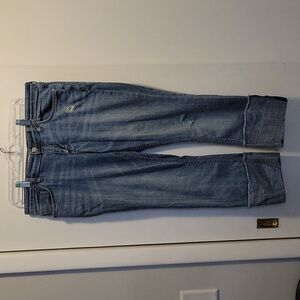 Anthropologie Pilcro & The Letterpress cuffed capris